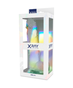 Alternative view of X RAY - CLEAR COCK WITH BALLS 22 CM -O- 4.6 CM