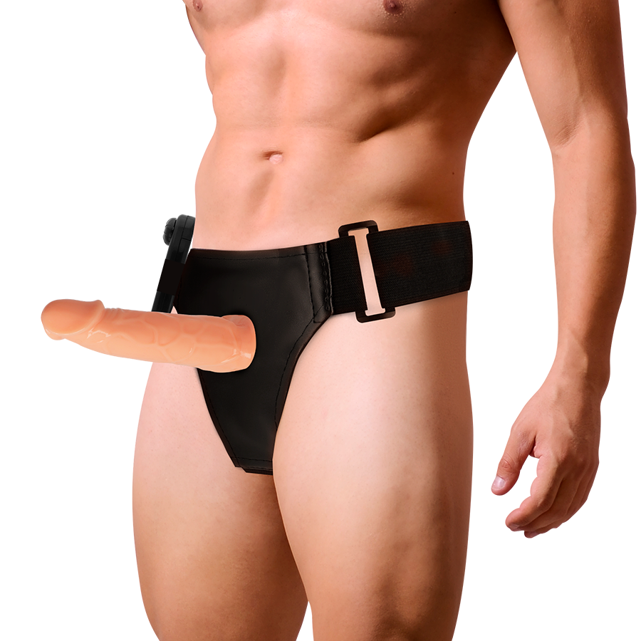 HARNESS ATTRACTION - WILLIAN HOLLOW RNES WITH VIBRATOR 17 CM -O- 4.5 CM - Image 2