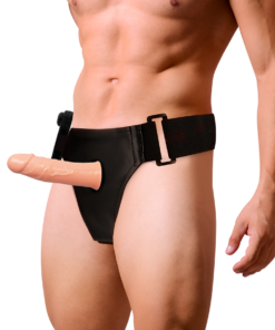 Alternative view of HARNESS ATTRACTION - GREGORY HOLLOW RNES WITH VIBRATOR 16.5 CM -O- 4.3 CM