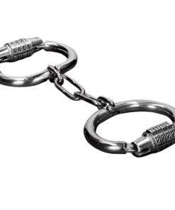 METAL HARD - HANDCUFFS WITH COMBINATION LOCK