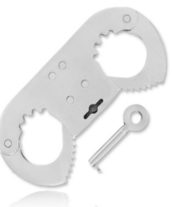 METAL HARD - THUMB CUFF METAL FINGER HANDCUFFS