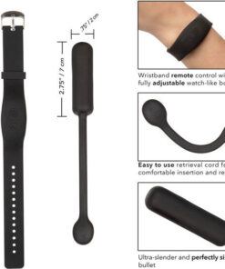Alternative view of CALEXOTICS - WRISTBAND REMOTE PETITE BULLET