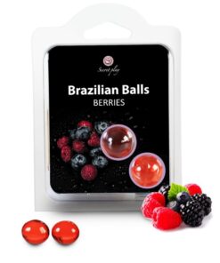 SECRETPLAY - 2 BRAZILIAN BALLS BERRIES