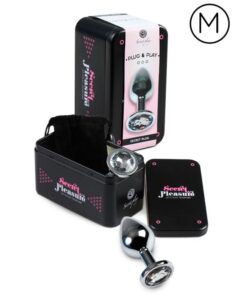 Alternative view of SECRETPLAY - PLUG ANAL TRANSPARENT ALUMINUM 7CM