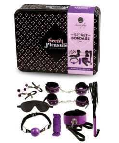 Alternative view of SECRETPLAY - BDSM SET 8PCS PURBLE /BLACK
