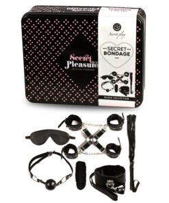 Alternative view of SECRETPLAY - BDSM SET 8 PCS BLACK