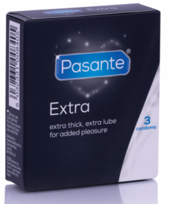 PASANTE - EXTRA CONDOM EXTRA THICK 3 UNITS