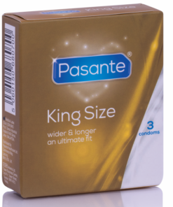 PASANTE - CONDOMS KING SIZE 3 UNITS