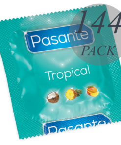 Alternative view of PASANTE - CONDOMS TROPICAL FLAVORS 144 UNITS