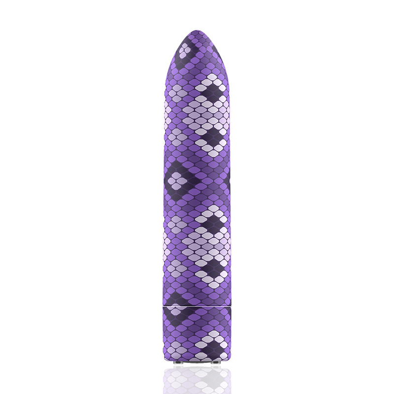CUSTOM BULLETS - RECHARGEABLE SNAKE PURPLE MAGNETIC BULLET 10 INTENSITIES - Image 2
