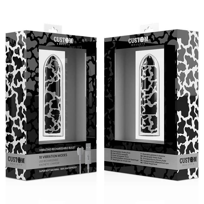 CUSTOM BULLETS - RECHARGEABLE COW MAGNETIC 10 INTENSITIES - Image 3