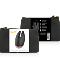 Alternative view of COQUETTE CHIC DESIRE - CLITORIAL STIMULATOR BLACK / GOLD