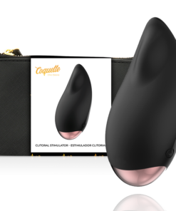 COQUETTE CHIC DESIRE - CLITORIAL STIMULATOR BLACK / GOLD DROP