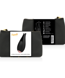 Alternative view of COQUETTE CHIC DESIRE - CLITORIAL STIMULATOR BLACK / GOLD FLOWER