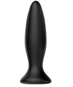 MR PLAY - RECHARGEABLE BLACK VIBRATOR ANAL PLUG