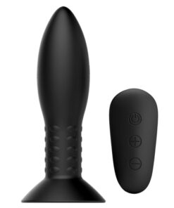 MR PLAY - PLUG WITH BLACK ROTATING BALLS REMOTE CONTROL