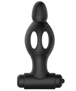 MR PLAY - SILICONE ANAL PLUG WITH VIBRATION
