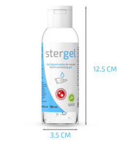 Alternative view of STERGEL - HYDROALCOHOLIC HAND SANITIZING GEL ALOE VERA 100ML