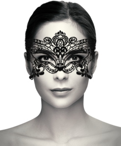 Alternative view of COQUETTE CHIC DESIRE - LACE MASK BLACK