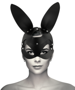 Alternative view of COQUETTE CHIC DESIRE - VEGAN LEATHER MASK WITH BUNNY EARS