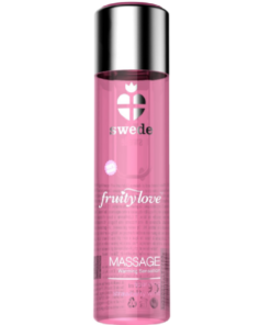 SWEDE - FRUITY LOVE WARMING EFFECT MASSAGE OIL SPARKLING STRAWBERRY WINE 120 ML