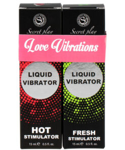 SECRETPLAY - LIQUID VIBRATOR LOVE VIBRATIONS PACK