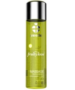 SWEDE - FRUITY LOVE WARMING EFFECT MASSAGE OIL VANILLA AND GOLD PEAR 60 ML.