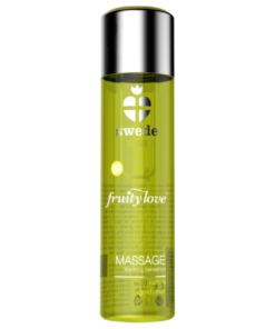 SWEDE - FRUITY LOVE WARMING EFFECT MASSAGE OIL VANILLA AND GOLD PEAR 120 ML