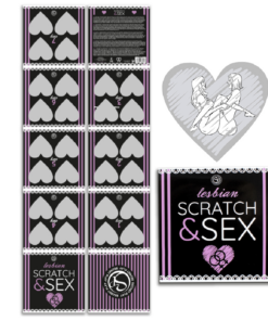 SECRETPLAY - SCRATCH  SEX GAME FOR COUPLES LESBIAN POSITIONS (ES/EN/FR/PT/DE)