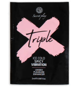 SECRETPLAY - SINGLE DOSE TRIPLE X PLEASURE INTENSIFIER