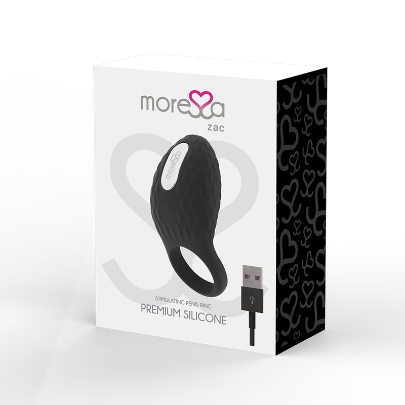 MORESSA ZAC PREMIUM RECHARGEABLE VIBRATING RING - Image 3