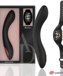 ANNE'S DESIRE - CURVE REMOTE CONTROL TECHNOLOG A WATCHME BLACK / GOLD