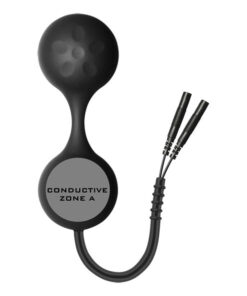 ELECTRASTIM - LULA SILICONE BLACK KEGEL EXCERSISOR