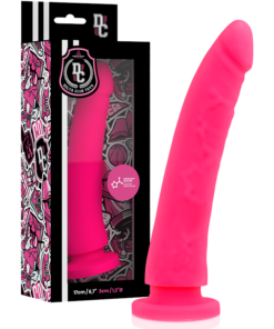 Alternative view of DELTA CLUB - TOYS PINK DILDO MEDICAL SILICONE 17 CM -O- 3 CM