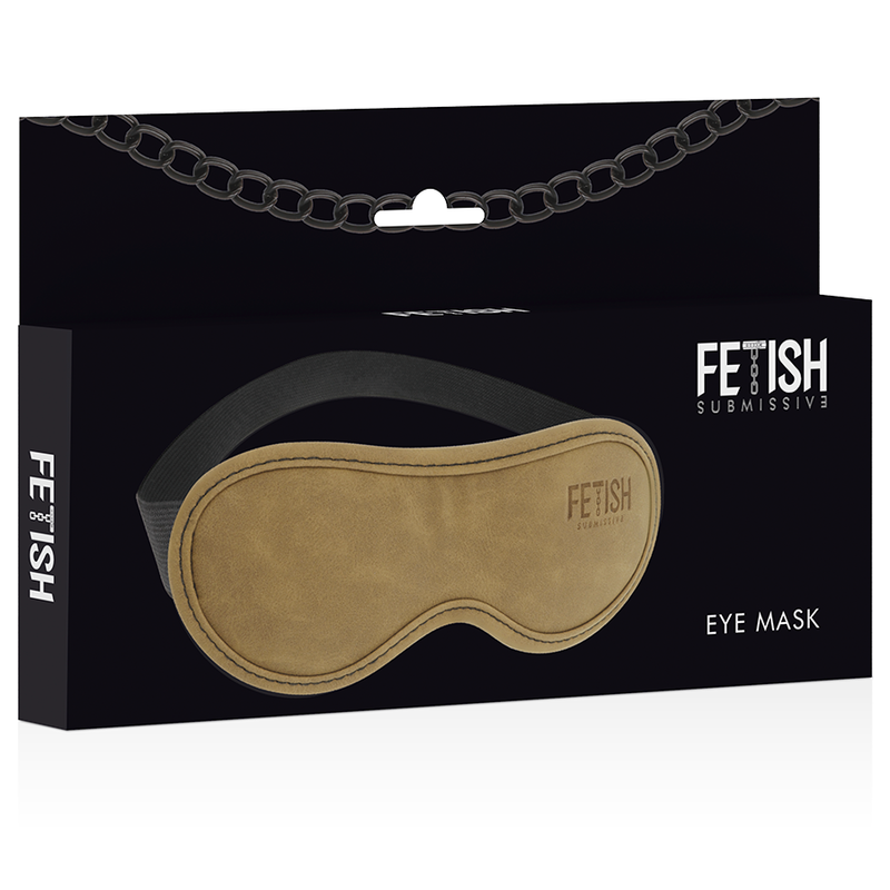 FETISH SUBMISSIVE ORIGEN - VEGAN LEATHER MASK WITH NEOPRENE LINING - Image 4