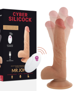 CYBER SILICOCK - REMOTE CONTROL REALISTIC MR JOHN 23.88 CM -O- 4.3 CM