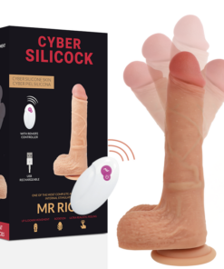 CYBER SILICOCK - REMOTE CONTROL REALISTIC MR RICK 20.9 CM -O- 4 CM