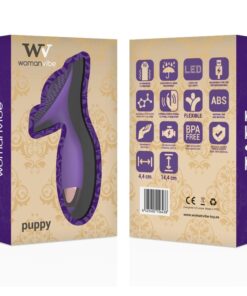 Alternative view of WOMANVIBE - PUPPY STIMULATOR RECHARGEABLE SILICONE