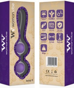 Alternative view of WOMANVIBE - KEISY II SILICONE BALLS