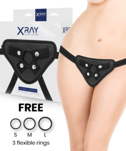 X RAY - HARNESS WITH SILICONE RINGS