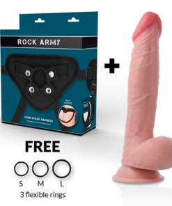 Alternative view of ROCKARMY - HARNESS + DUAL DENSITY SHERMAN 24 CM -O- 4.62 CM