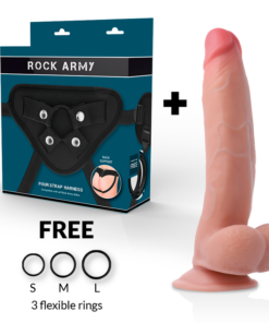 Alternative view of ROCKARMY - HARNESS + DUAL DENSITY LEOPARD 23 CM -O- 4.77 CM