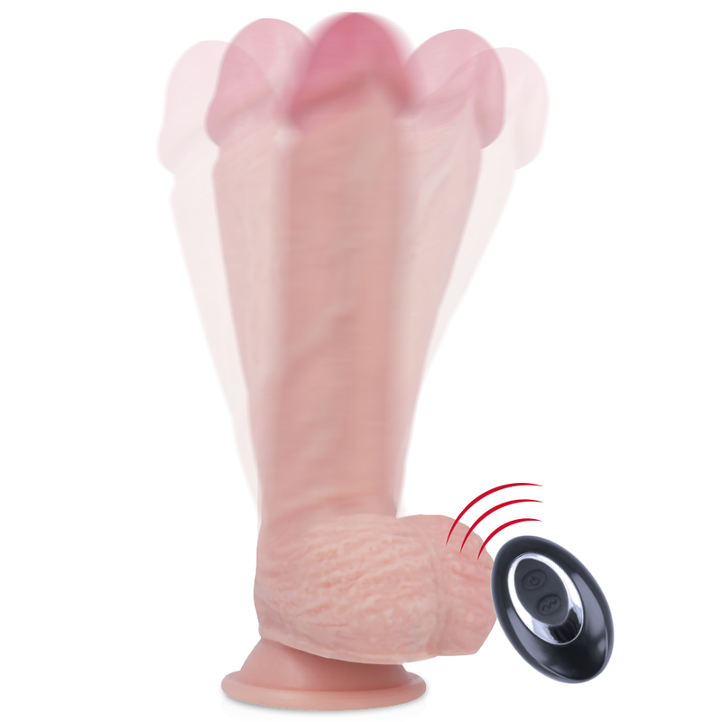 ROCKARMY - HARNESS + LIQUID SILICONE VIBRATOR PREMIUM APACHE REMOTE CONTROL 20.5 CM -O- 4.62 CM - Image 5
