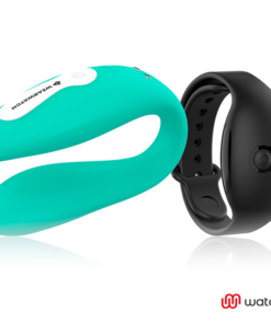 Alternative view of WEARWATCH - DUAL TECHNOLOGY VIBRATOR WATCHME AQUAMARINE / JET