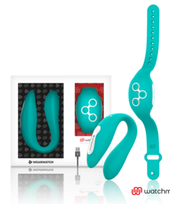 WEARWATCH - DUAL TECHNOLOGY WATCHME LIGHT GREEN VIBRATOR