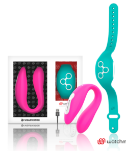 WEARWATCH - DUAL TECHNOLOGY WATCHME VIBRATOR FUCHSIA / SEAWATER
