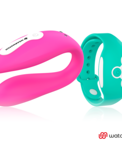 Alternative view of WEARWATCH - DUAL TECHNOLOGY WATCHME VIBRATOR FUCHSIA / SEAWATER
