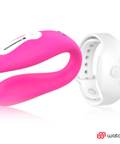 Alternative view of WEARWATCH - WATCHME DUAL TECHNOLOGY VIBRATOR FUCHSIA / SNOW
