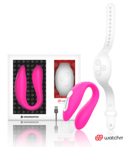 WEARWATCH - WATCHME DUAL TECHNOLOGY VIBRATOR FUCHSIA / SNOW